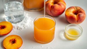 Sirop de pêches maison : recette facile et savoureuse