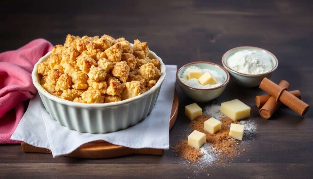 Crumble aux pommes façon Cyril Lignac : recette gourmande