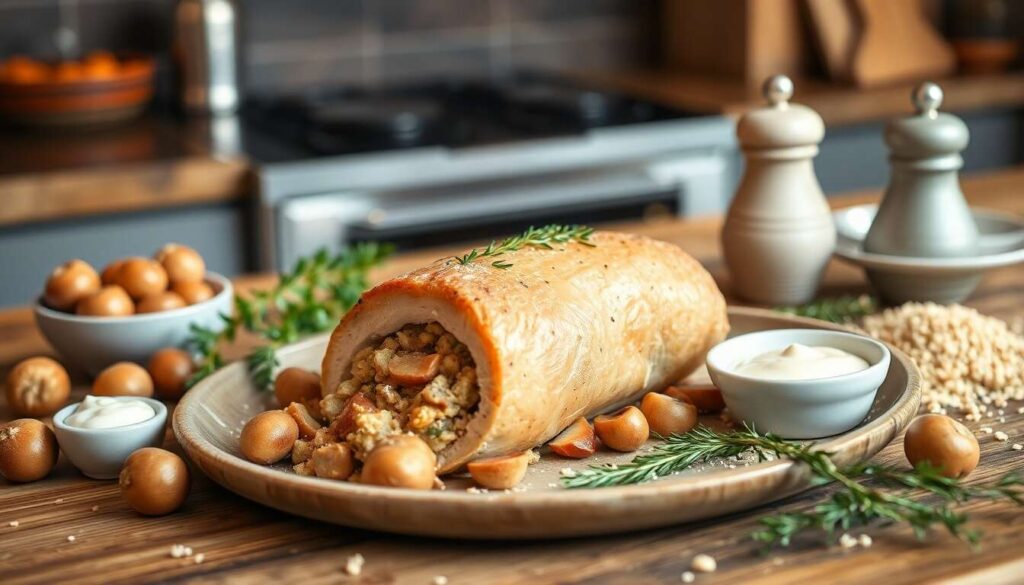 Recette de Ballotines de Poulet Farcies aux Marrons
