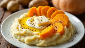 Purée de pommes de terre et butternut : recette gourmande