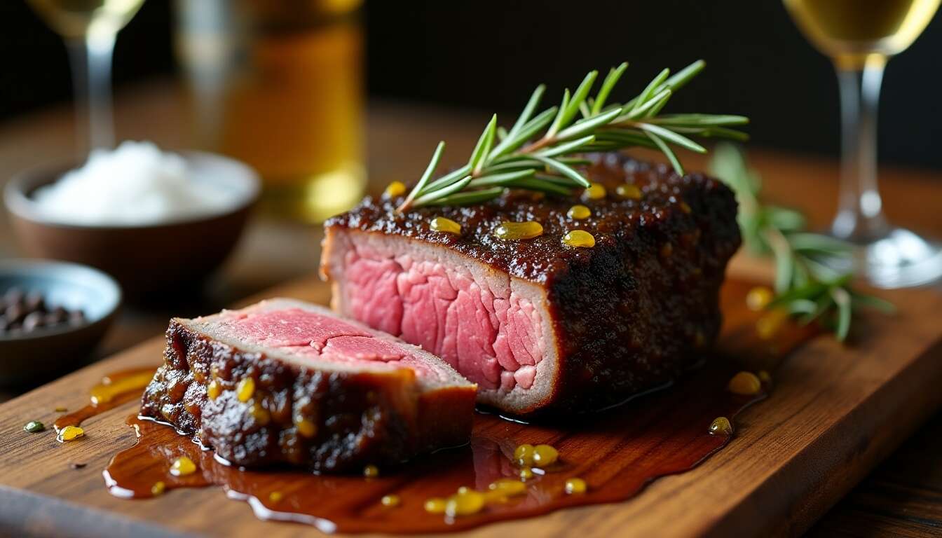 Carré de sanglier parfumé au romarin : une recette gourmande