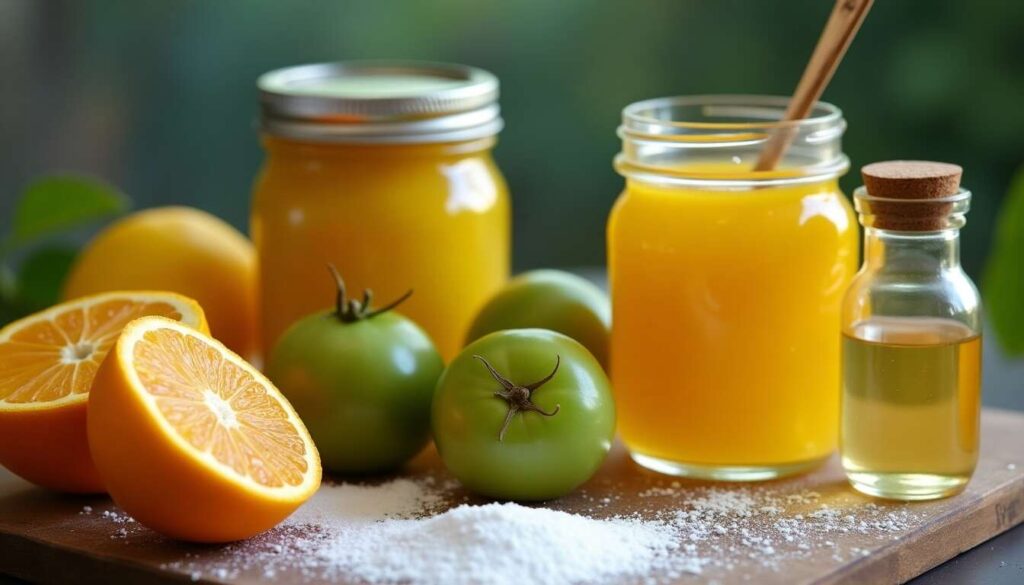 Délicieuse confiture de tomates vertes à l&rsquo;orange : recette maison