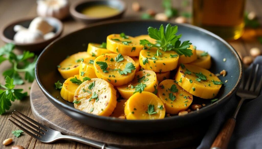 Poêlée de pâtisson en persillade : recette savoureuse et facile