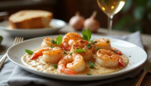 Cassolette de Saint-Jacques et crevettes : recette facile et gourmande