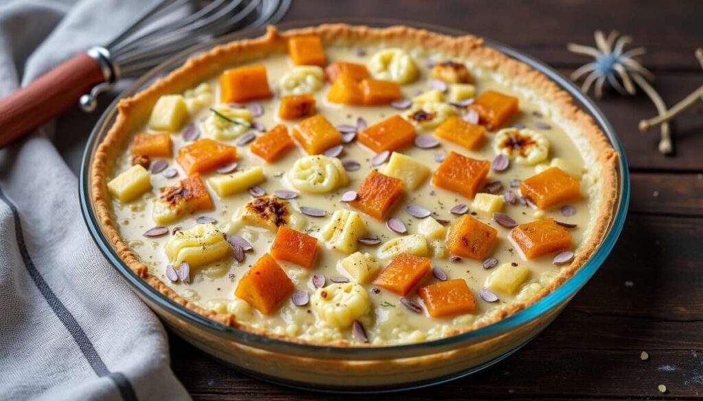 Quiche au butternut : recette facile et savoureuse