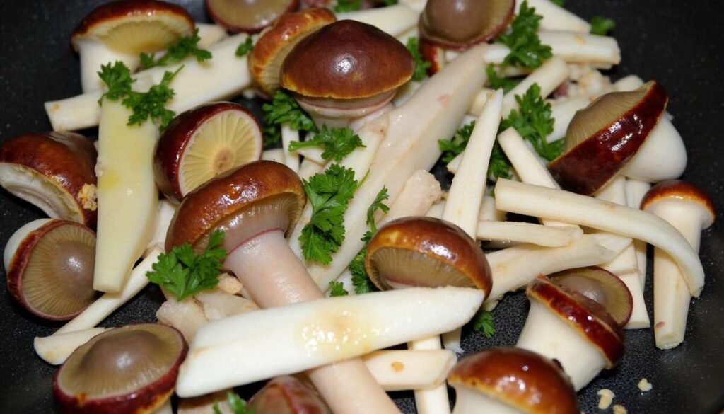 Poêlée de cèpes à l&rsquo;ail et au persil : recette facile et savoureuse