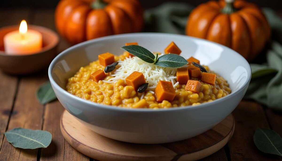 Recette de risotto à la courge : onctuosité et saveurs d’automne