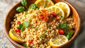 Salade de boulgour : recette fraîche et savoureuse