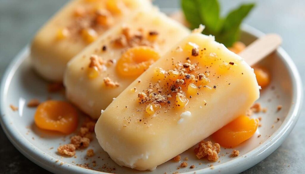 Esquimaux aux abricots et fromage aux noix : recette fraîcheur
