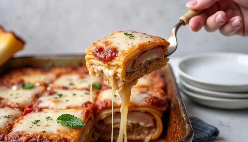 Lasagnes au Parmesan et Fromage Frais : recette Délicieuse