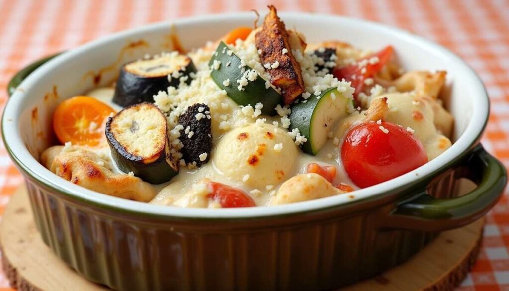 Gratin de légumes léger : recette savoureuse et facile