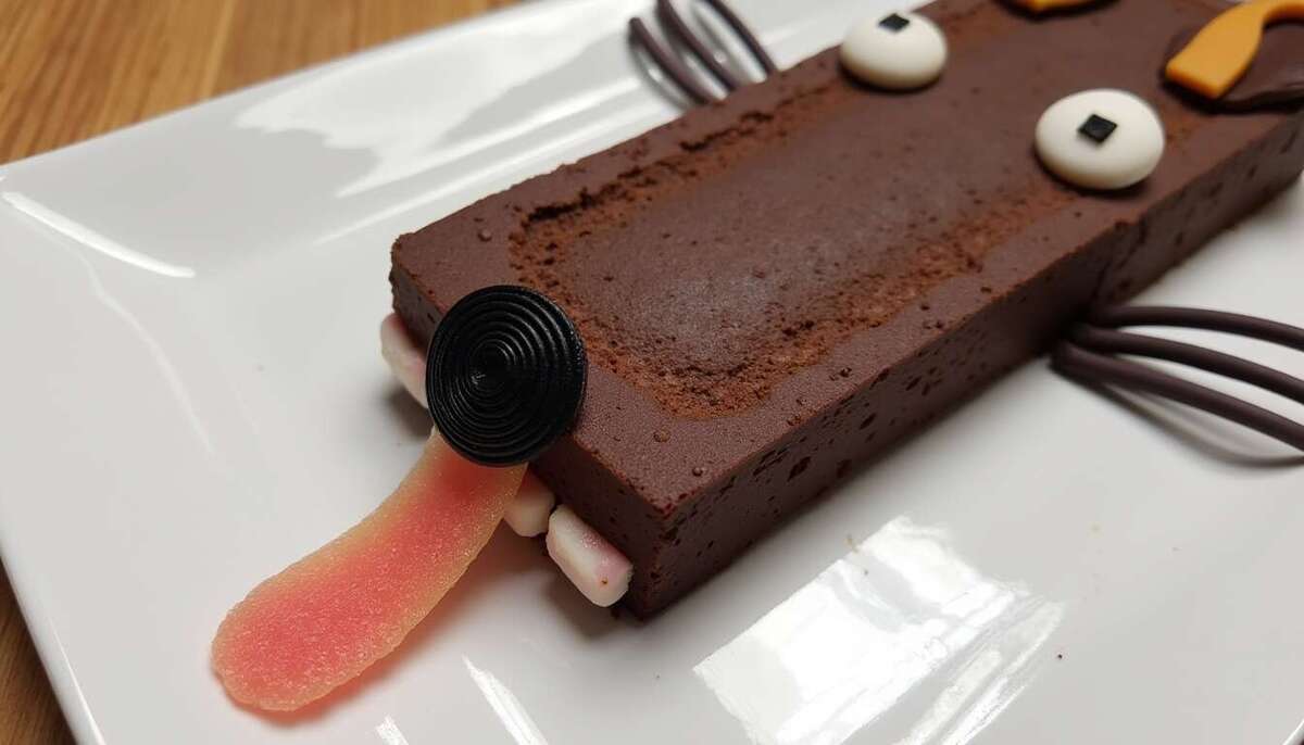 Gâteau Loup au Chocolat et Bonbon : recette Facile et Délice