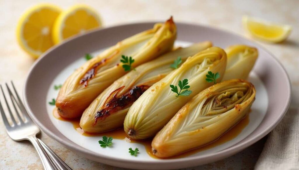 Recette savoureuse d&rsquo;endives braisées