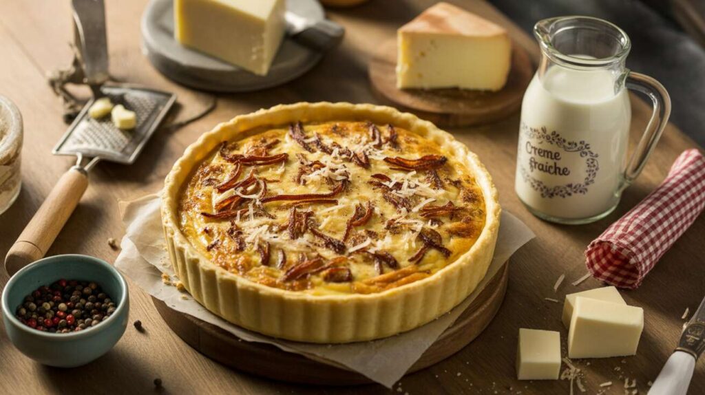 Plus jamais de quiche lorraine sèche : l'ingrédient magique qui change tout