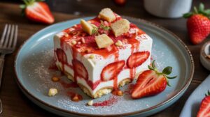 Tiramisu aux fraises express : le dessert frais et léger parfait pour épater sans cuisiner des heures
