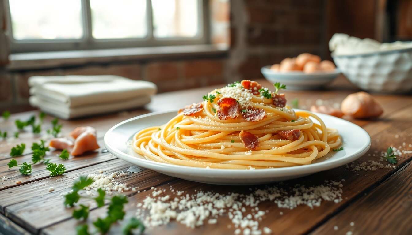 Astuces pour r&eacute;galer vos invit&eacute;s avec une carbonara r&eacute;ussie