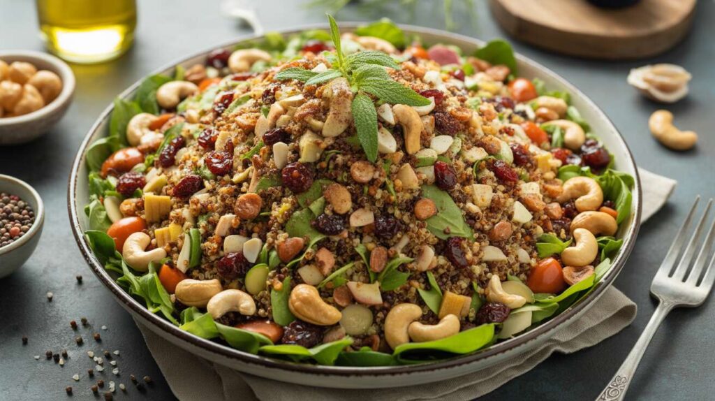 Salade composée géante pour les beaux jours : l'assemblage parfait, sain et gourmand