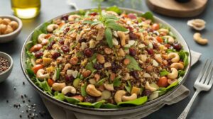 Salade composée géante pour les beaux jours : l'assemblage parfait, sain et gourmand