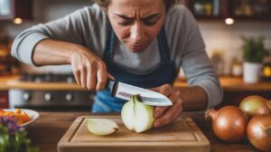 Adieu les oignons qui font pleurer : la technique infaillible pour les émincer sans verser une larme
