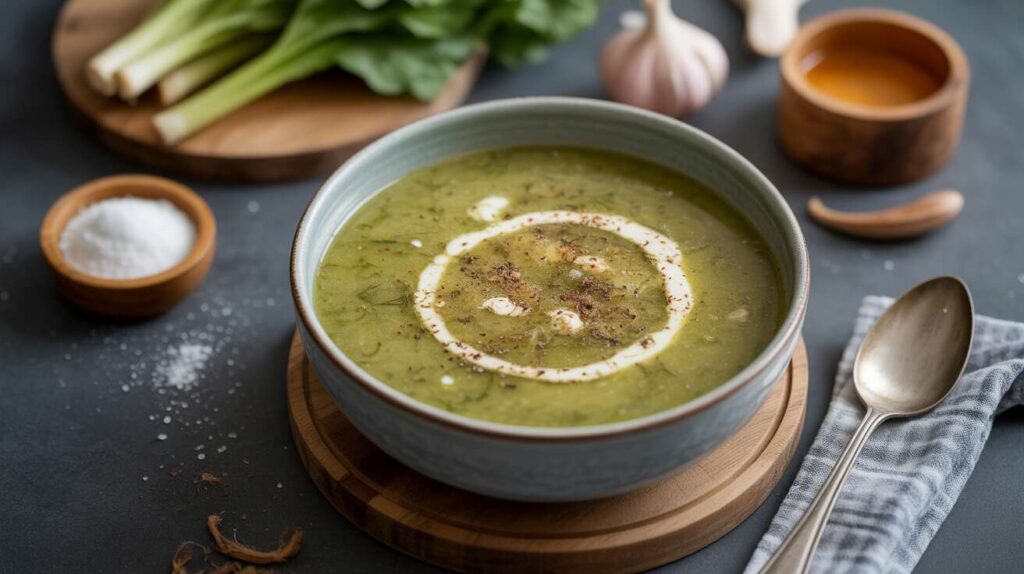Soupe à l'oseille légère : recette facile et savoureuse