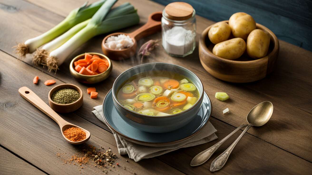 Recette de Soupe Poireau Carotte Pomme de Terre