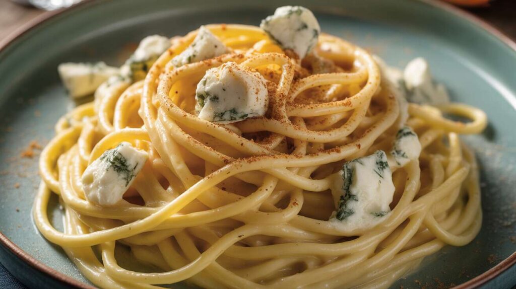 Recette : sauce au Bleu pour Pâtes Longues