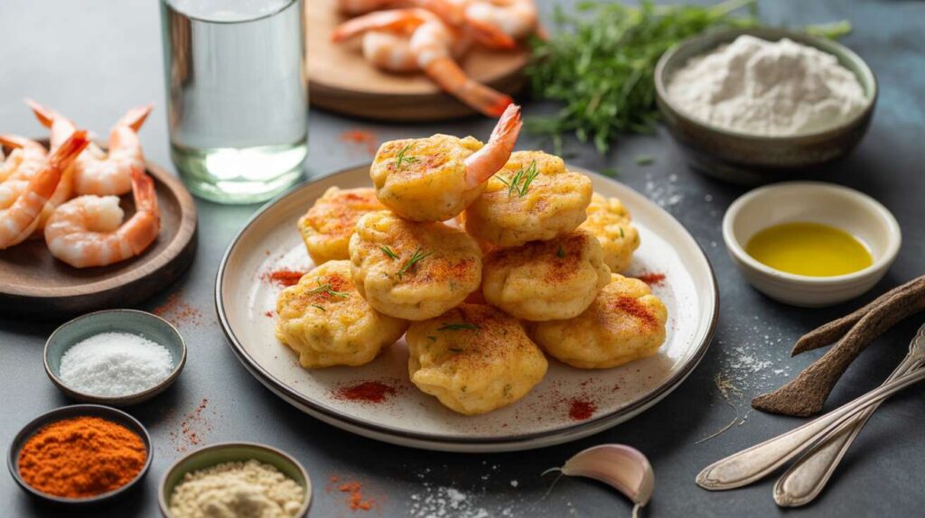 Beignets de crevettes légers sans friteuse : recette savoureuse et facile