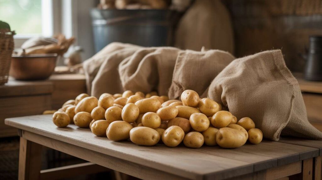 Empêcher vos pommes de terre de germer : le secret de conservation naturel que nos grands-mères utilisaient
