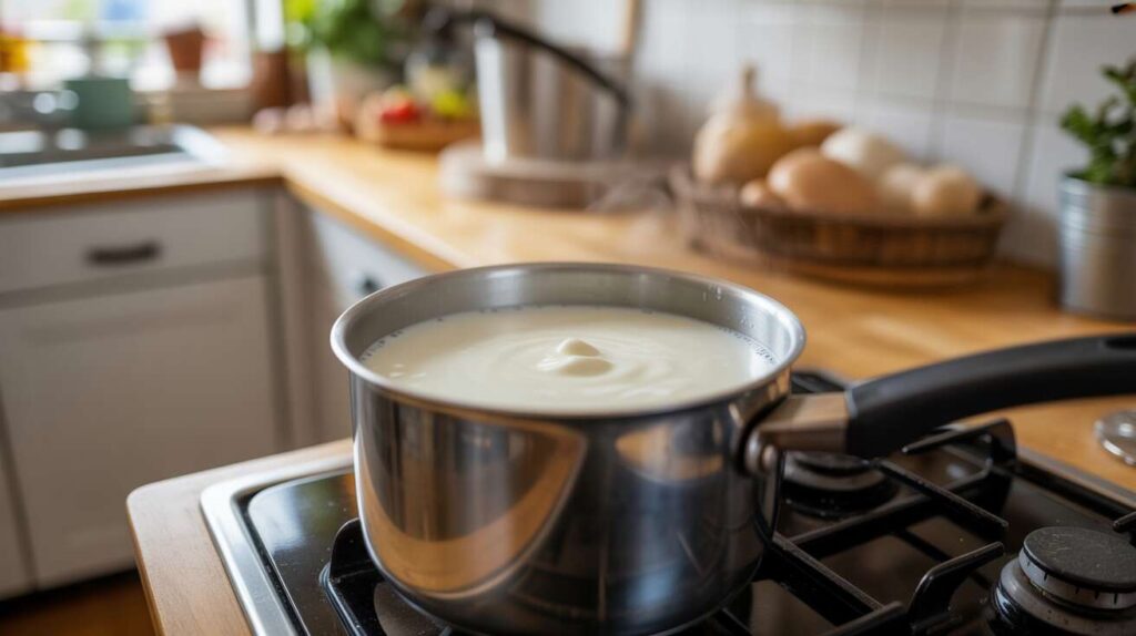Éviter que le lait ne déborde à la cuisson : l'astuce de grand-mère toute simple mais indispensable