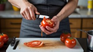 Peler des tomates sans les ébouillanter : la technique express qui vous fera gagner un temps précieux