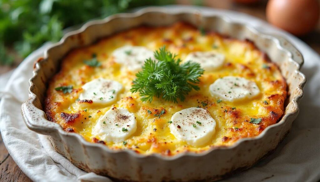 Recette : gratin léger de fenouil au chèvre