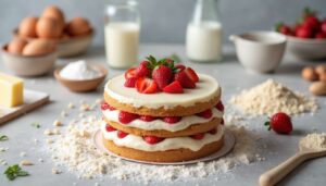 Fraisier simple et léger : recette facile et gourmande