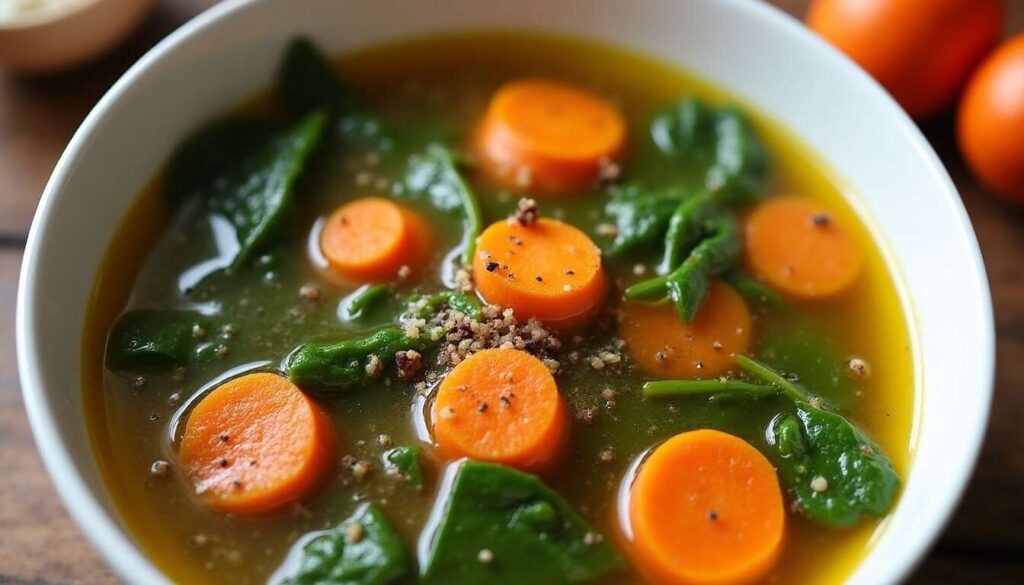 Soupe minceur blettes et carottes : la recette légère