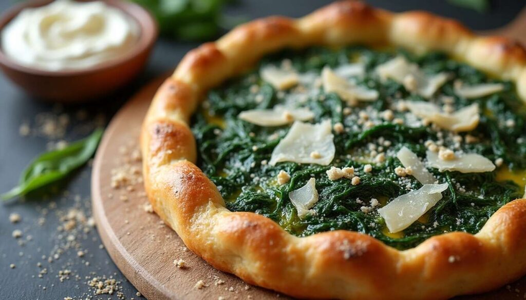Recette de tarte aux blettes et parmesan