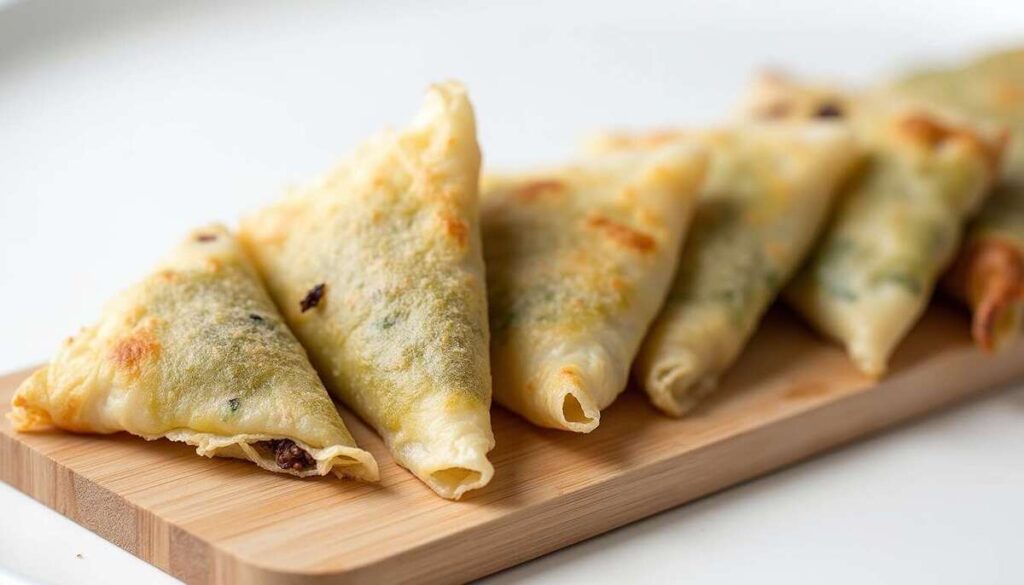 Samoussas au Roquefort et Légumes de Printemps : recette Gourmande