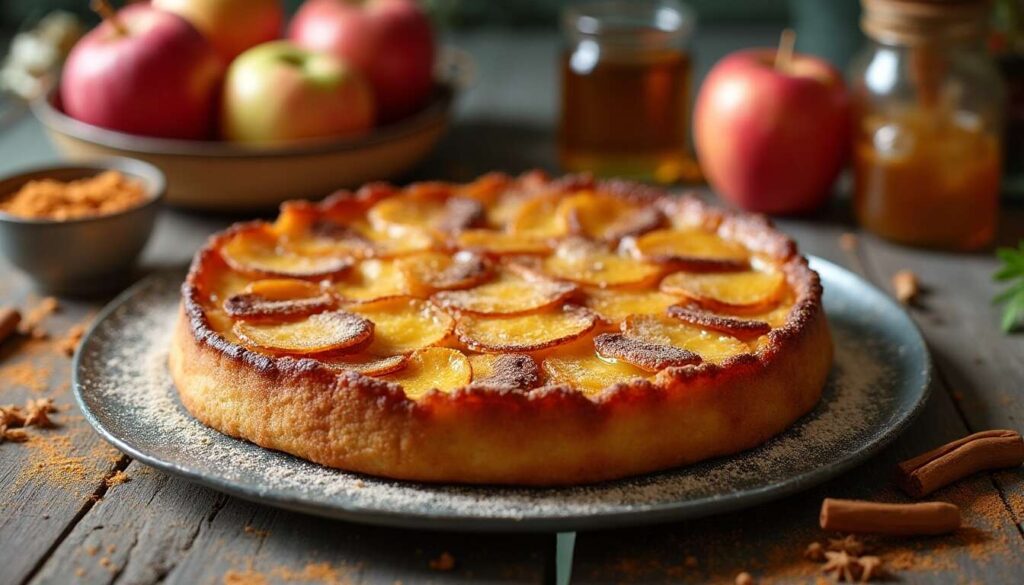 Tarte Tatin Légère Sans Pâte