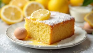 Incroyable mais vrai : un gâteau fondant au citron avec un seul œuf, la recette anti-crise par excellence
