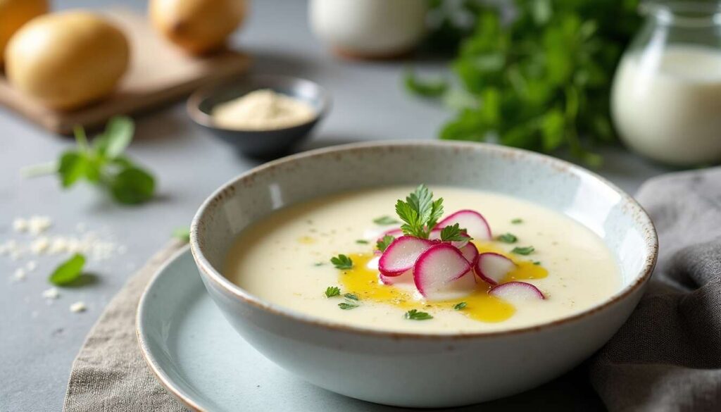 Velouté léger de radis noir : une recette saine et savoureuse