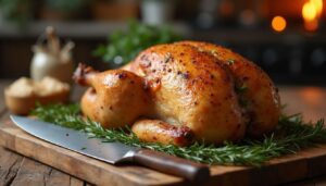 L’art de découper un poulet rôti comme un chef : la technique simple expliquée pas à pas pour ne rien gâcher