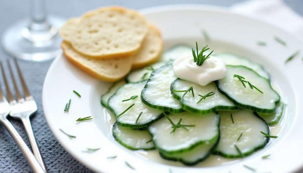 Crèmes légères aux concombres et noisettes : recette santé