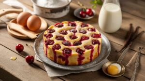 Le clafoutis aux cerises de mamie inratable : la recette simple et rapide pour un dessert d'été parfait