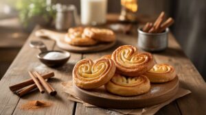 Palmiers feuilletés apéritifs sucre-cannelle en 10 min : la gourmandise express qui sauve tous les apéros