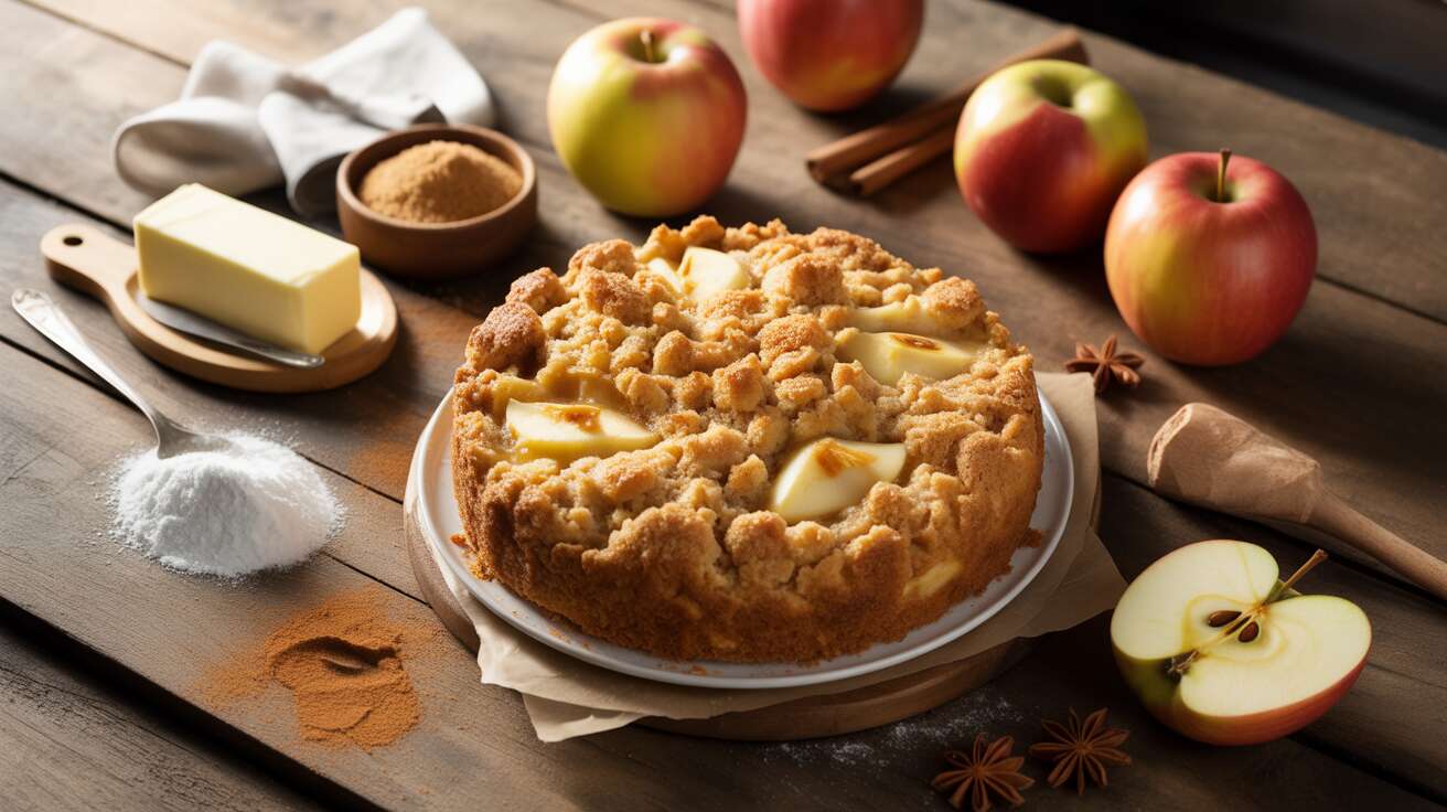 Crumble aux pommes minute sans prise de tête : la recette réconfortante prête en un clin d'œil