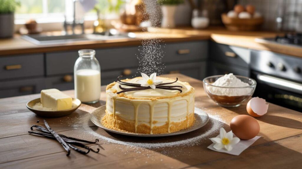 Gâteau magique à la vanille : une seule préparation, trois textures, la recette facile qui épate toujours