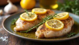 Poulet au citron et romarin en 20 minutes : le plat express qui embaumera votre cuisine sans effort