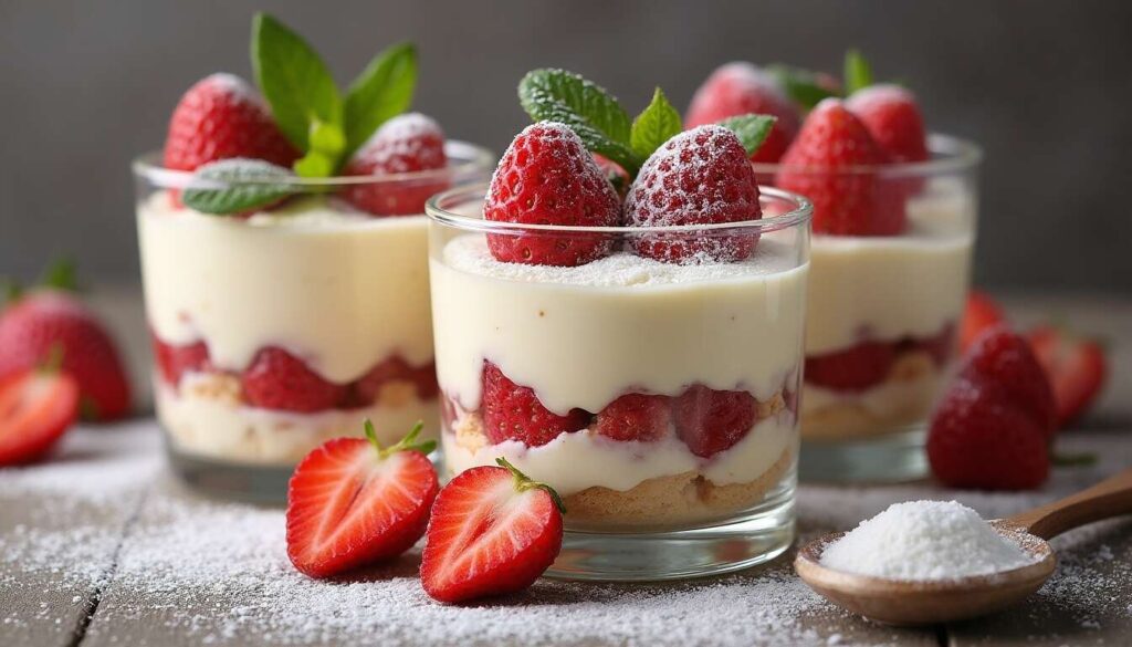 Tiramisu aux fraises revisité sans cuisson : la version estivale, légère et rapide du grand classique italien
