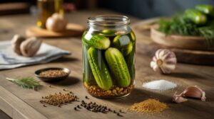Comment conserver des cornichons maison croquants pendant des mois : le secret de la saumure parfaite