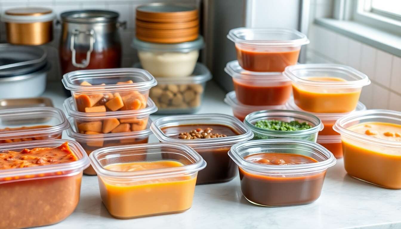 Comprendre les avantages de la congélation des soupes et sauces