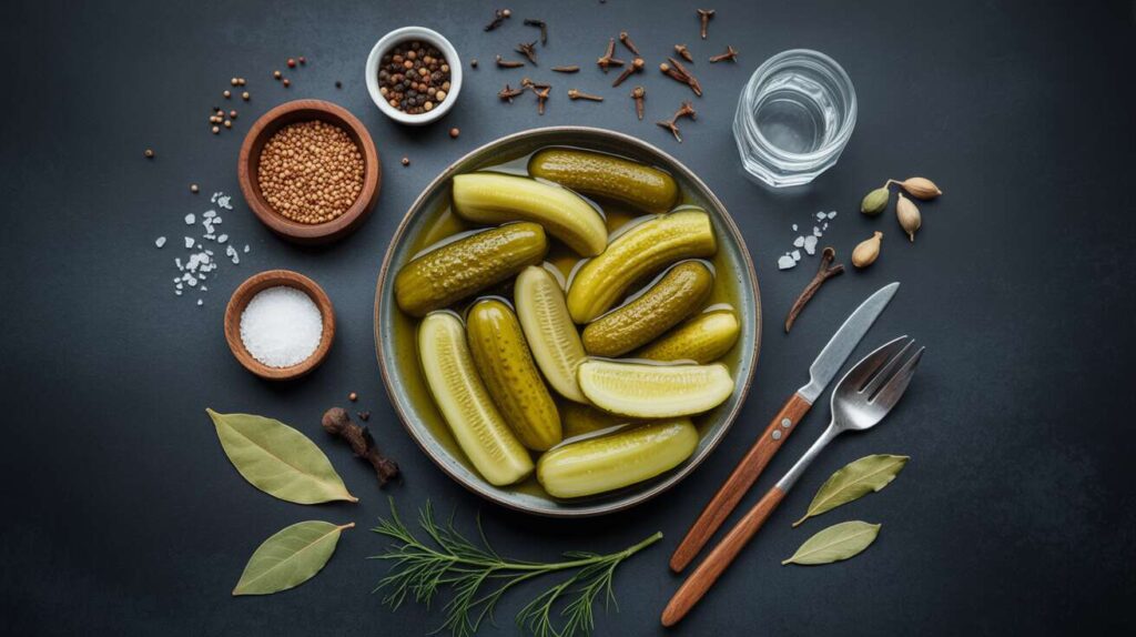 Le secret pour des cornichons malossol maison croquants et acidulés, bien meilleurs que ceux du commerce