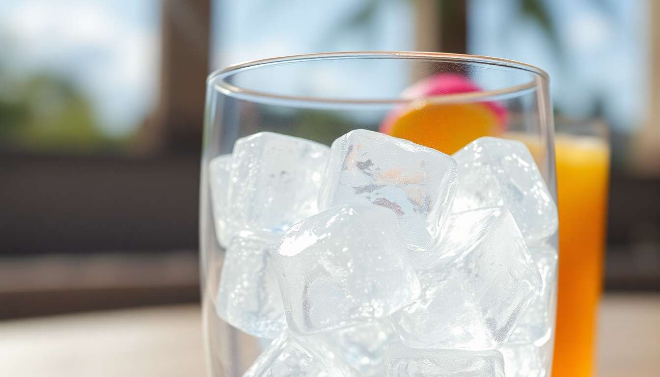 Les secrets d'une glace parfaite pour vos boissons d'été